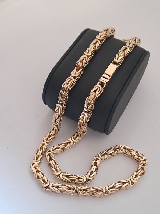 Złoty łańcuszek 585 Nowy splot KRÓLEWSKI