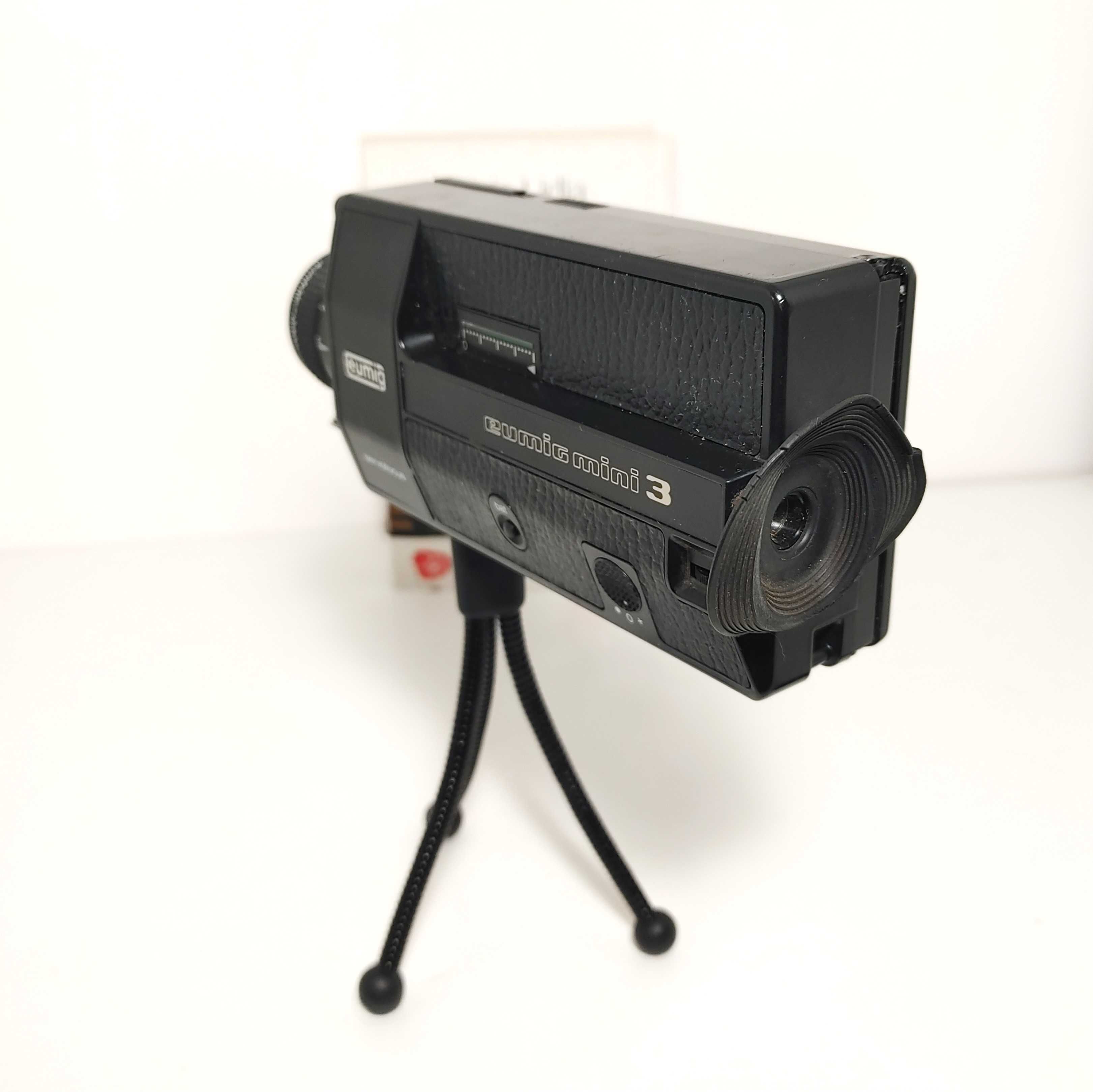 Kamera filmowa Super 8 mm EUMIG mini 3 z lat 70 tych XX wieku