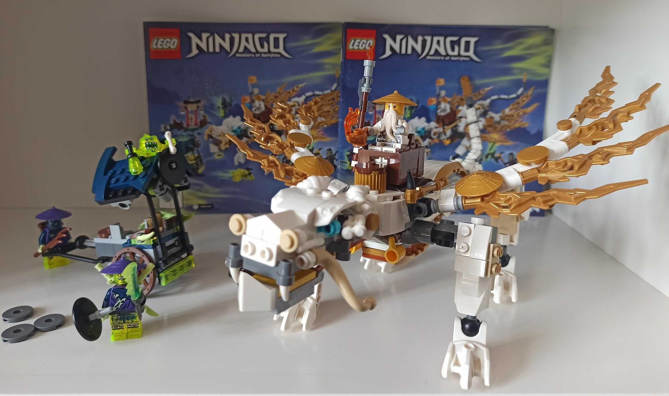 Lego Ninjago Smok mistrza Wu 70734