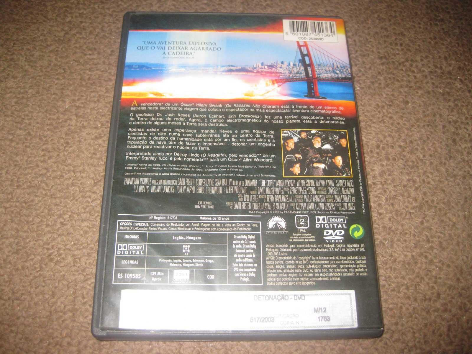 DVD "Detonação" com Aaron Eckhart