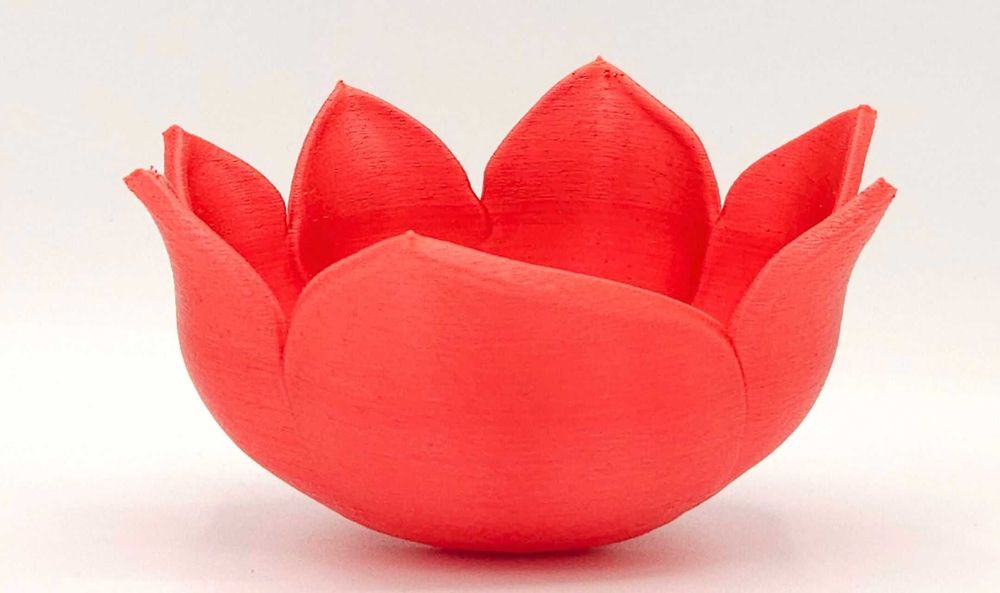 Filament 3D PLA 1kg 1.75mm Błyszczący Czerowny (Silk) do AMS lite