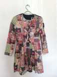 Sukienka niumi clothes cute, wzorek patchoworkowy, jelonki