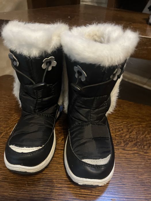 Kozaki śniegowce MKOOMI dla dziewczynki r.30