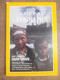 Archiwalny numer National Geographic w języku angielskim June 1991