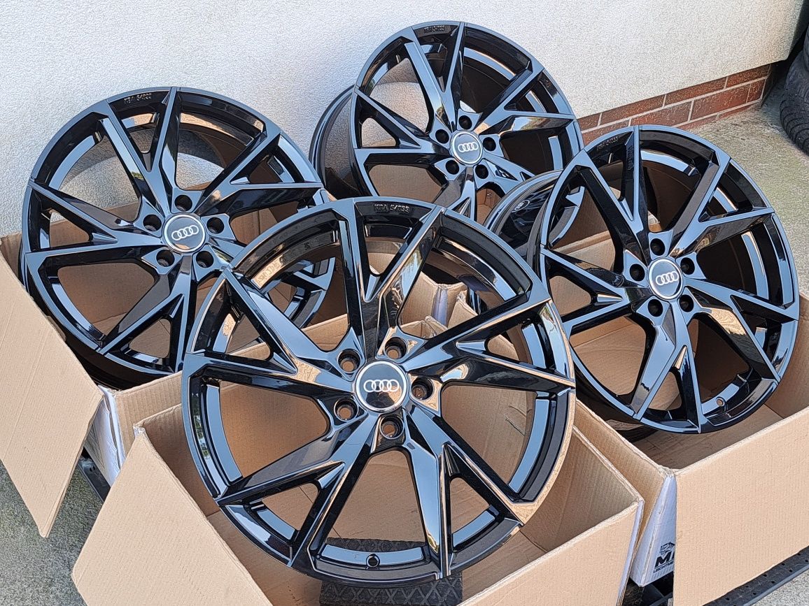 Alufelgi 19 AUDI 5x112 A4 B8 B9 A5 A7 A6 C6 C7 A8 ET30 CA23 Czarne