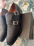 Sapatos clássicos aramando Silva novos