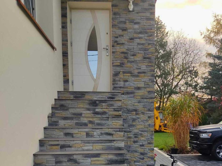 Kamień elewacyjny ścienny • Na dom, ogrodzenie, kominek