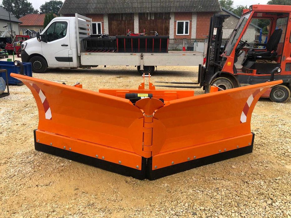 Pług śnieżny Volant hydrauliczny składany euro tuz 2,5-3,2m transport