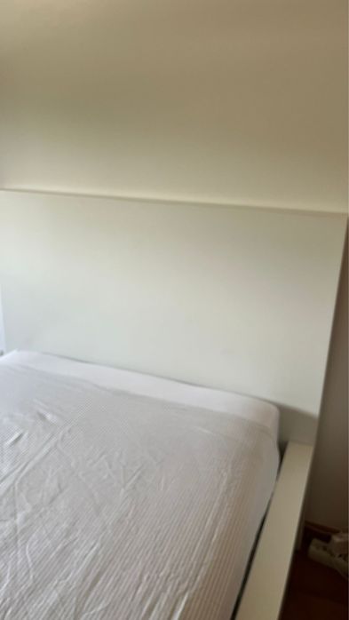Cama solteiro com 2 gavetões e colchão