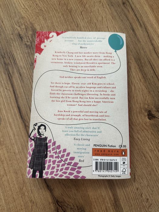 Girl in Translation – Jean Kwok