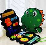 Teczka edukacyjna sensoryczna Dinuś E-Edu Montessori