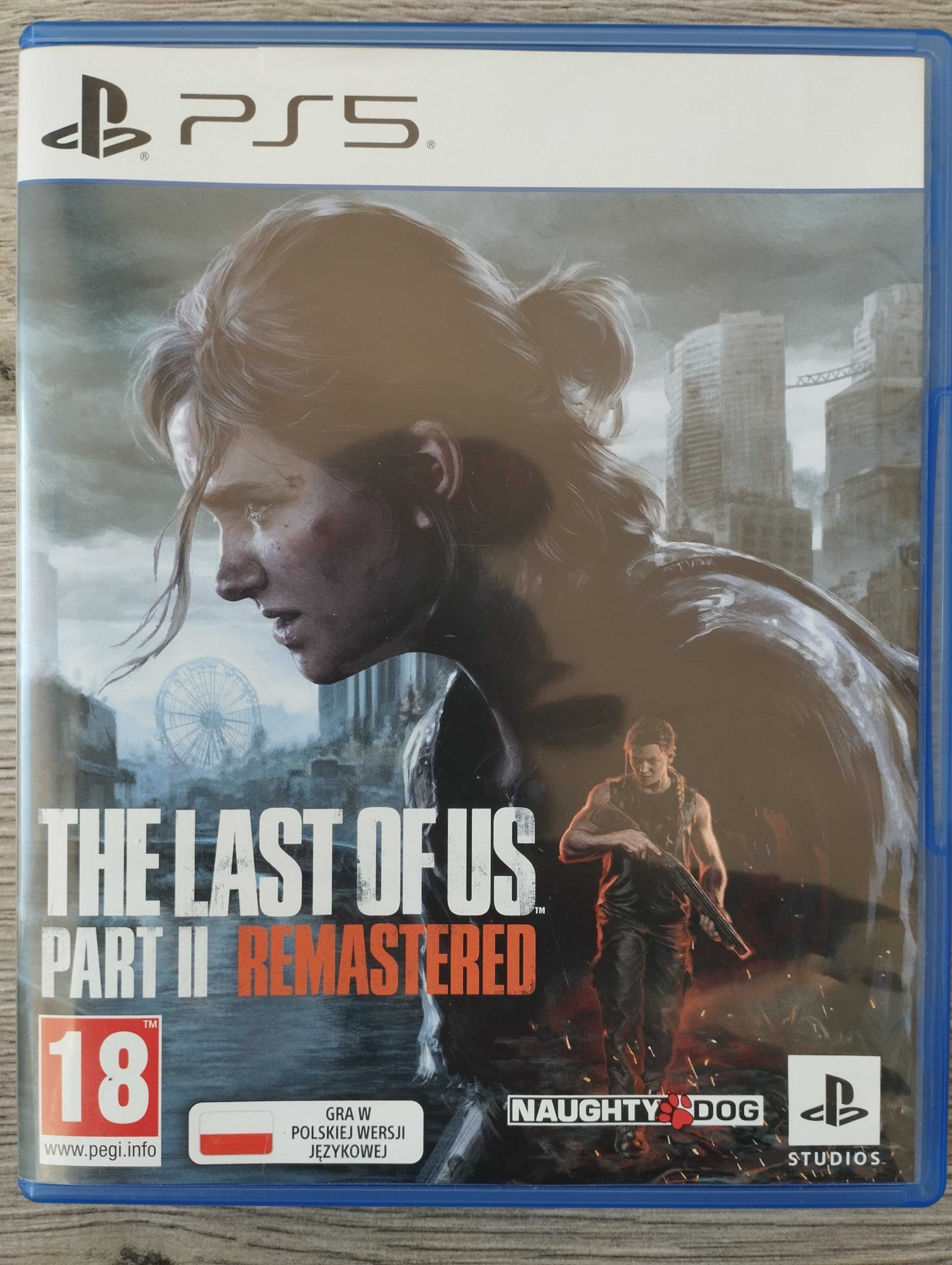 Gra The Last of US Part 2 Remastered Polska Wersja PS5 Playstation