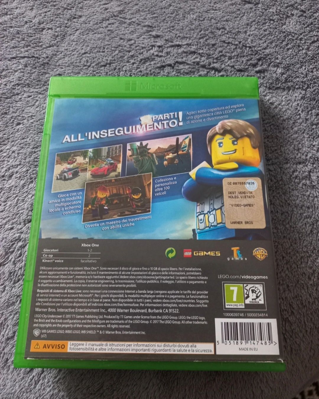 Gra "Lego City" na xbox one