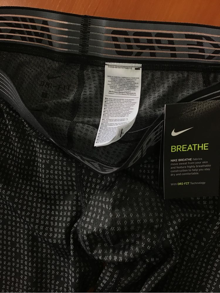 Legginsy Termoaktywne Nike Breathe AOJ Compression S Nowe