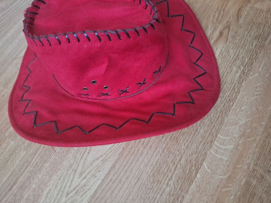 Kapelusz przebranie halloween karnawał kostium strój kowboj cowboy