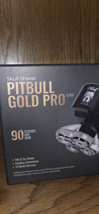 ЕлектроБритва PitBuLL Gold Pro  для гоління   голови/Лиця