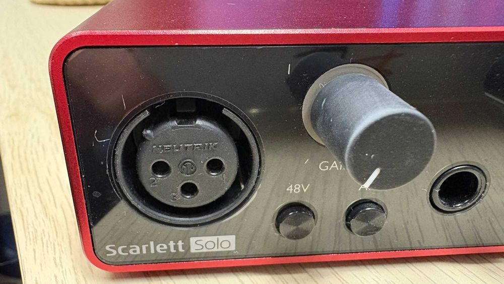 Звукова карта Scarlett Solo 3th gen Focusrite