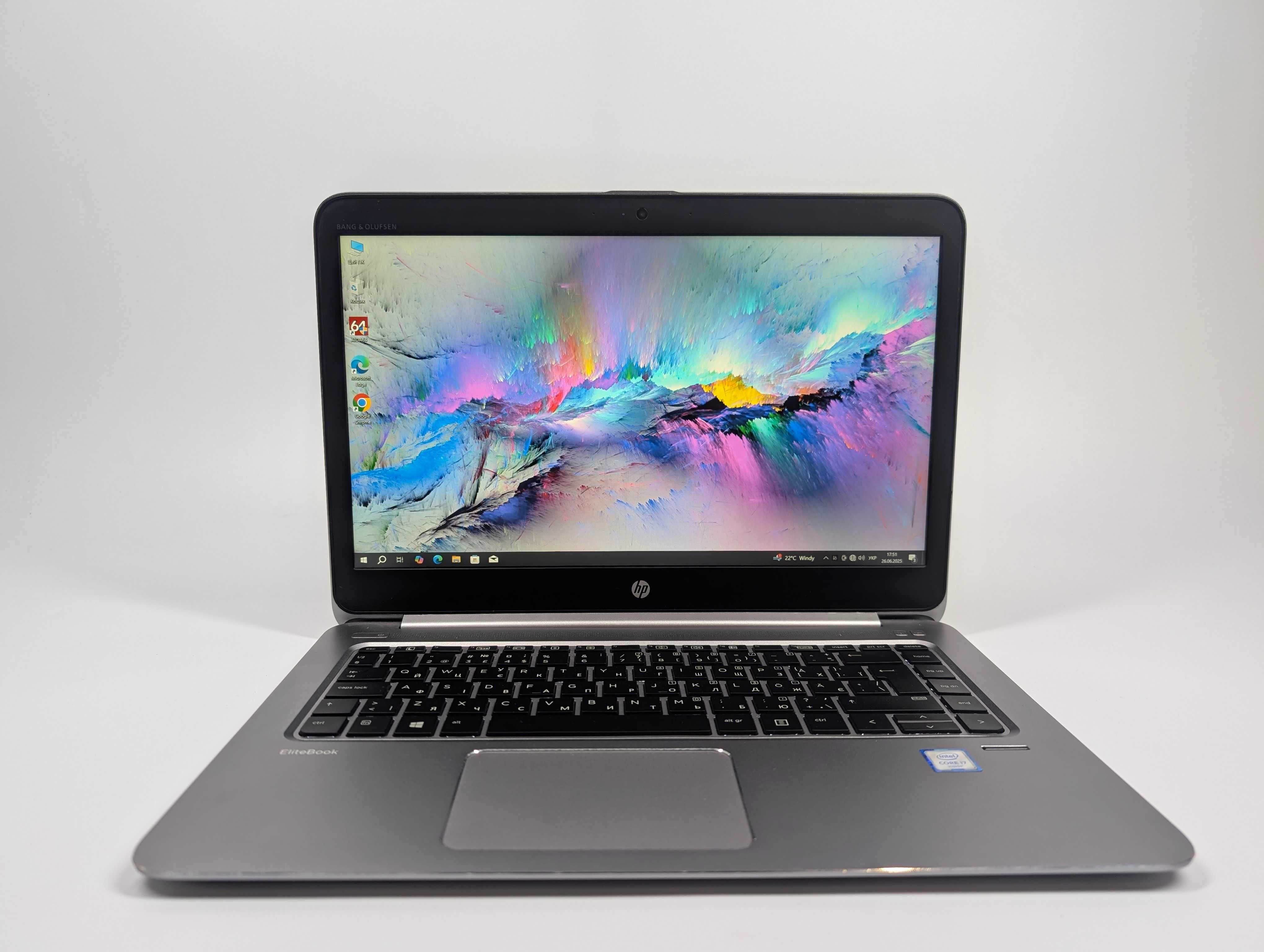 Ноутбук HP EliteBook Folio 1040 g3 / i7-6500U / 8GB / 256GB