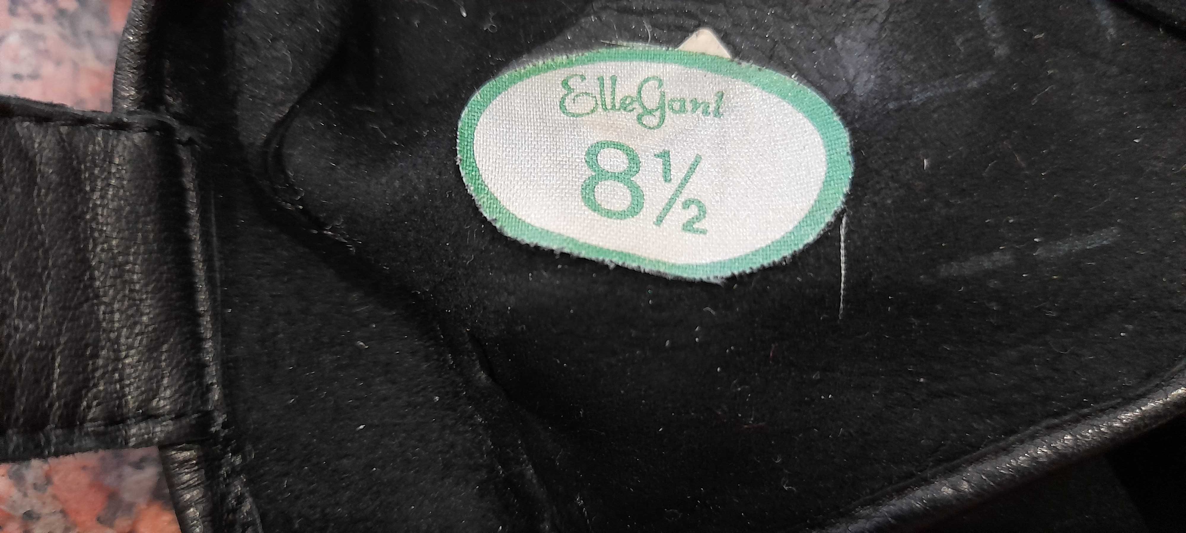 Rękawiczki damskie skórzane Elle Gant roz. 8.5 okazja