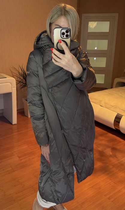 Пухове пальто розмір s-m