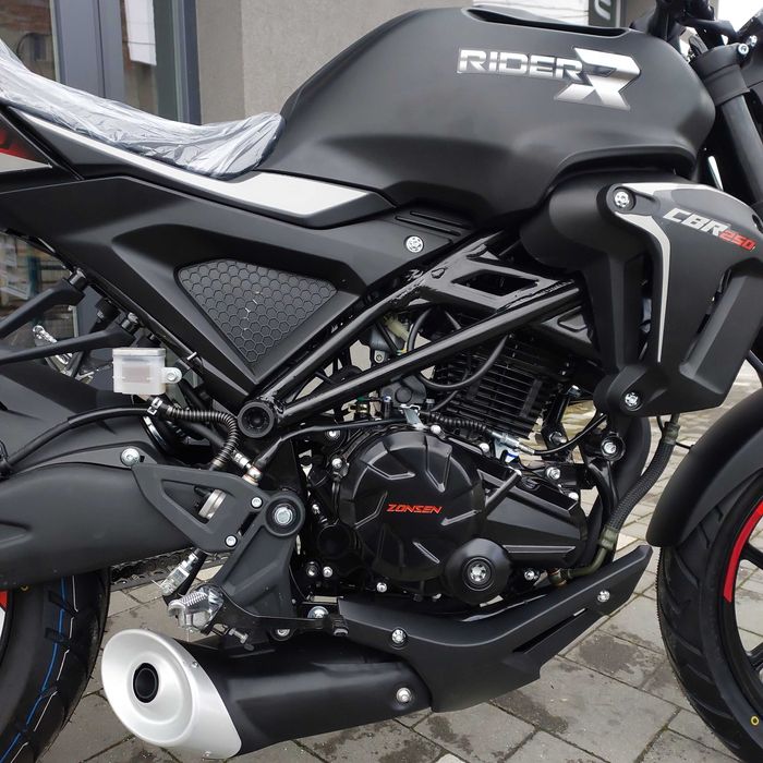 Акція мотоцикл RIDER CBR 250, повітряно-масляне охолод., гарантія