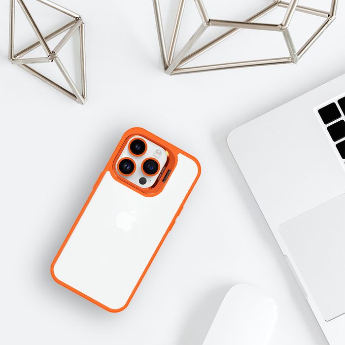 Tel Protect Kickstand case iPhone 13 Pro Max (pomarańczowy)