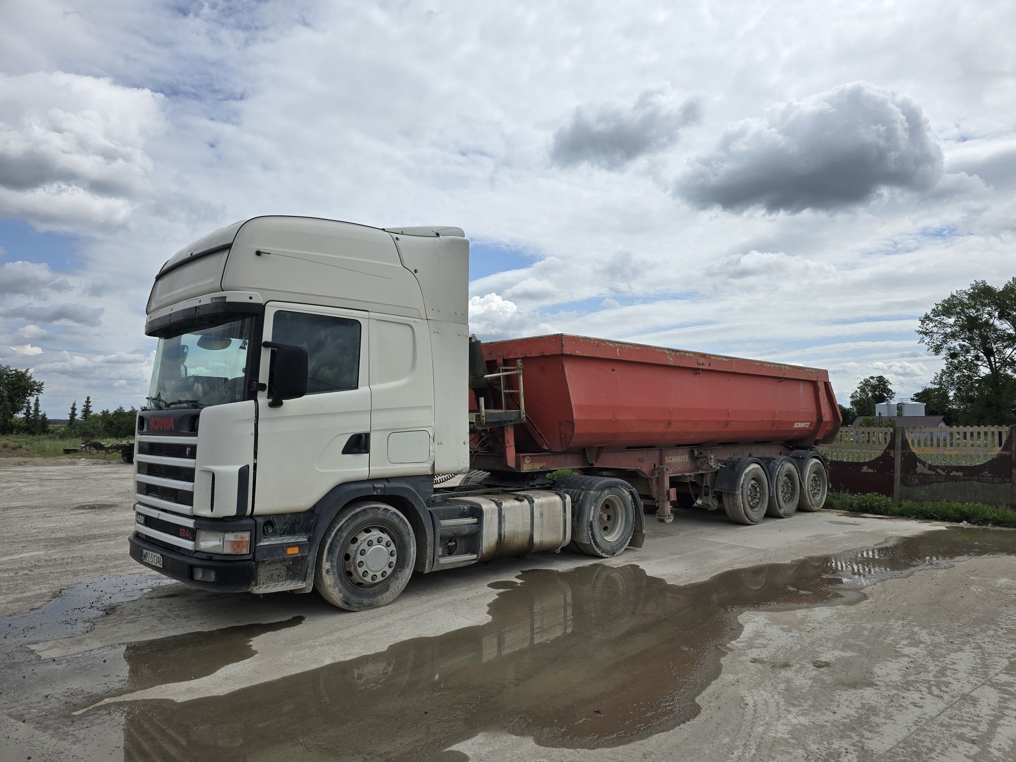 Naczepa wywrotka Schmitz 28m3