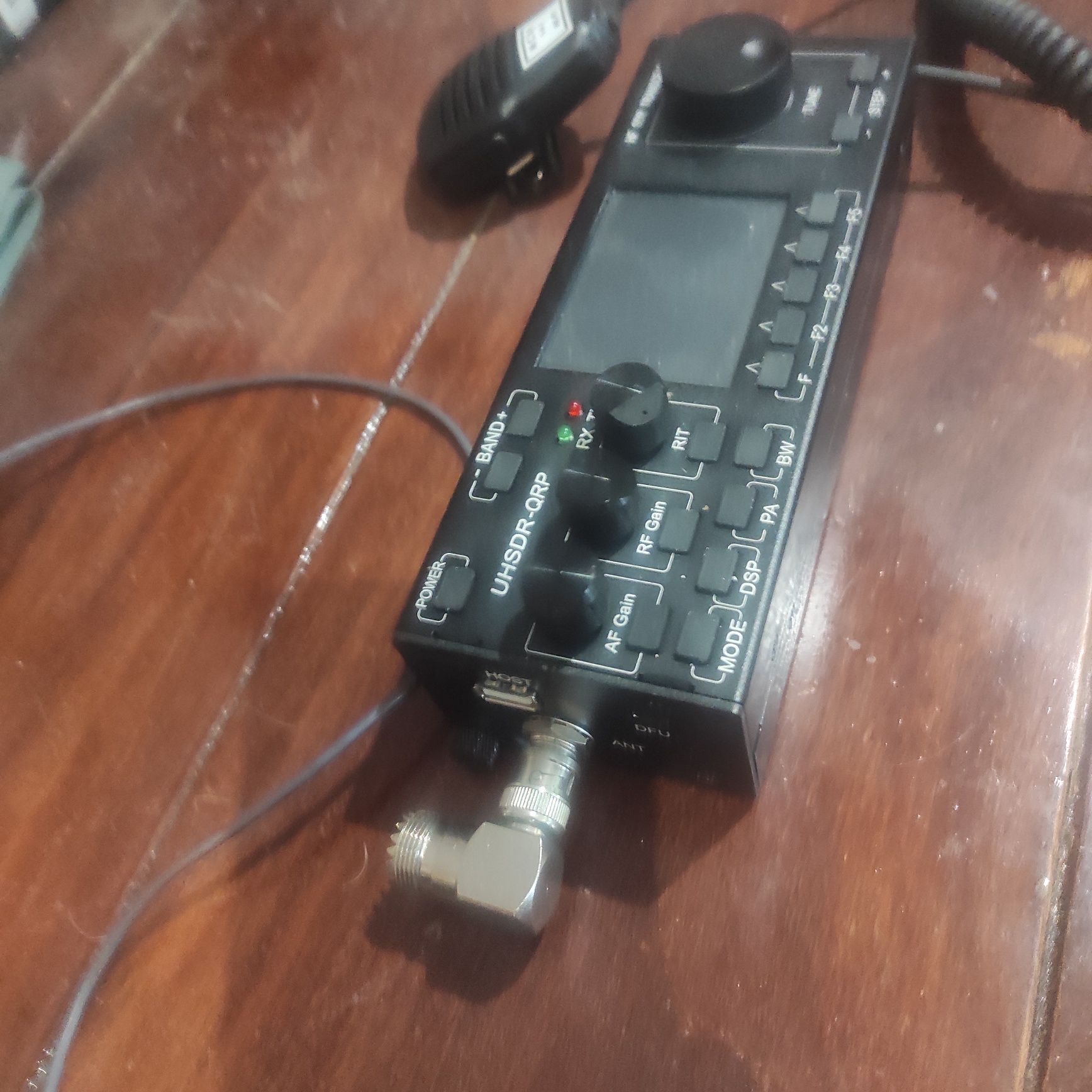 Sdr radio  z TRX sdr Monka