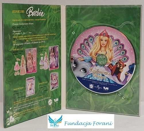 Kolekcja Barbie Książka oraz film DVD zestaw 8szt.