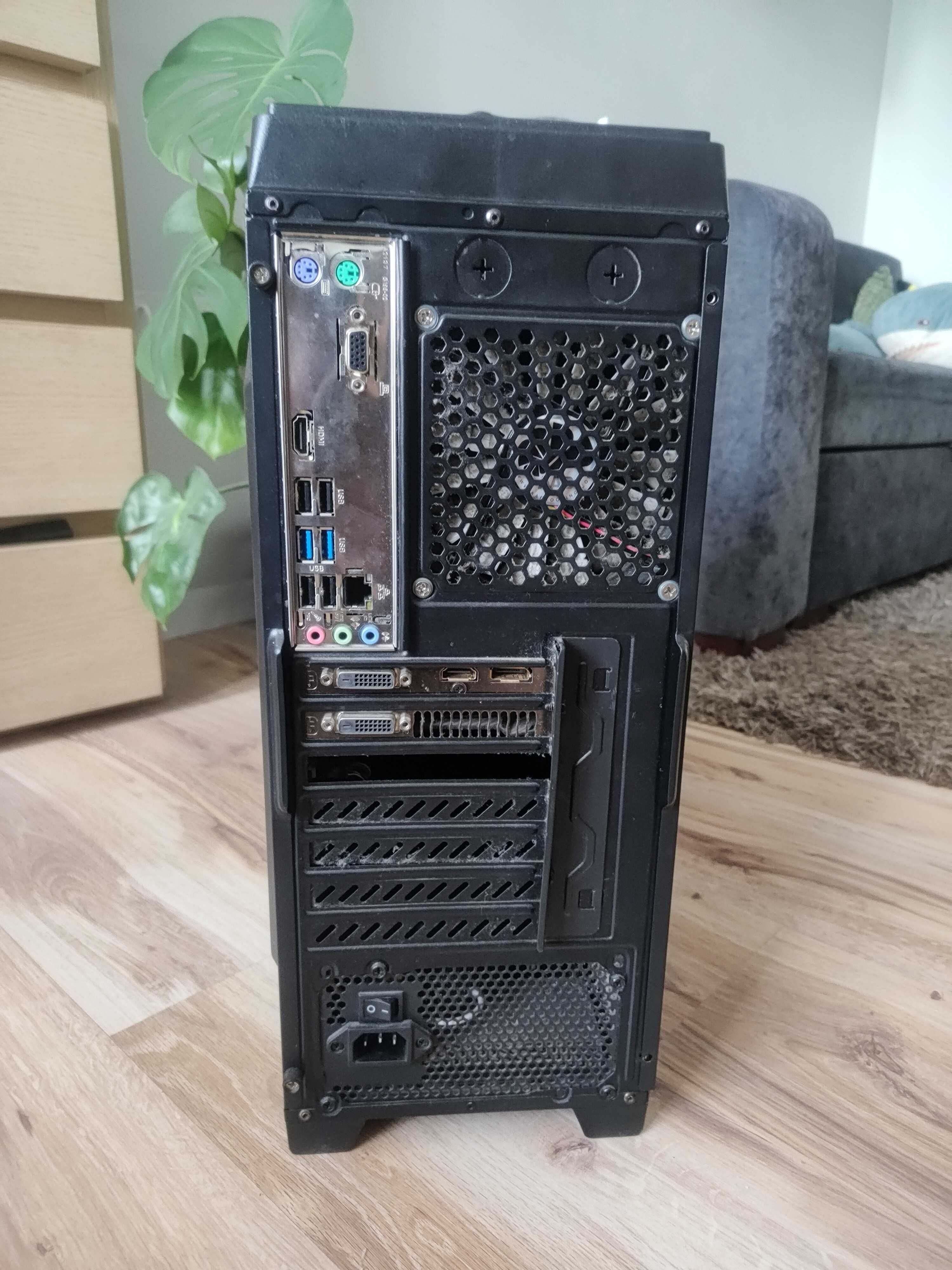 Komputer PC i3 10100F, GTX 1060, 16GB RAM, 1TB HDD