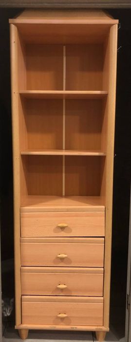 Стіл письмовий з надставкою + Книжний шкаф.