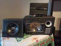 subwoofer + amplificador sony + jantes