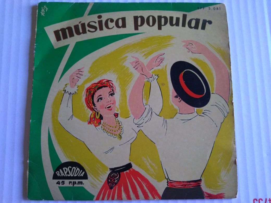 Raro single música popular portuguesa
