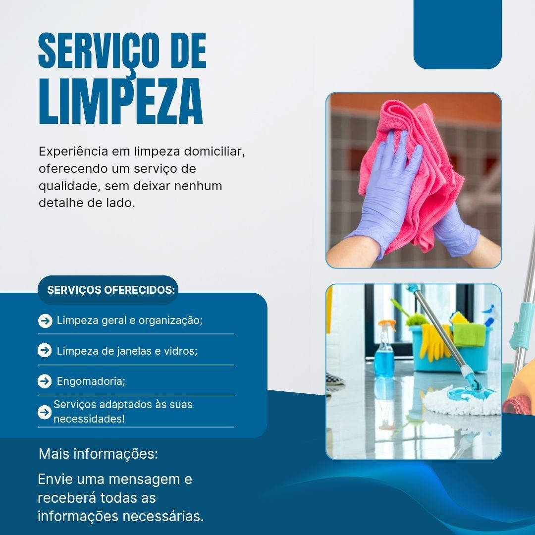 Limpeza domiciliar no Porto e Região