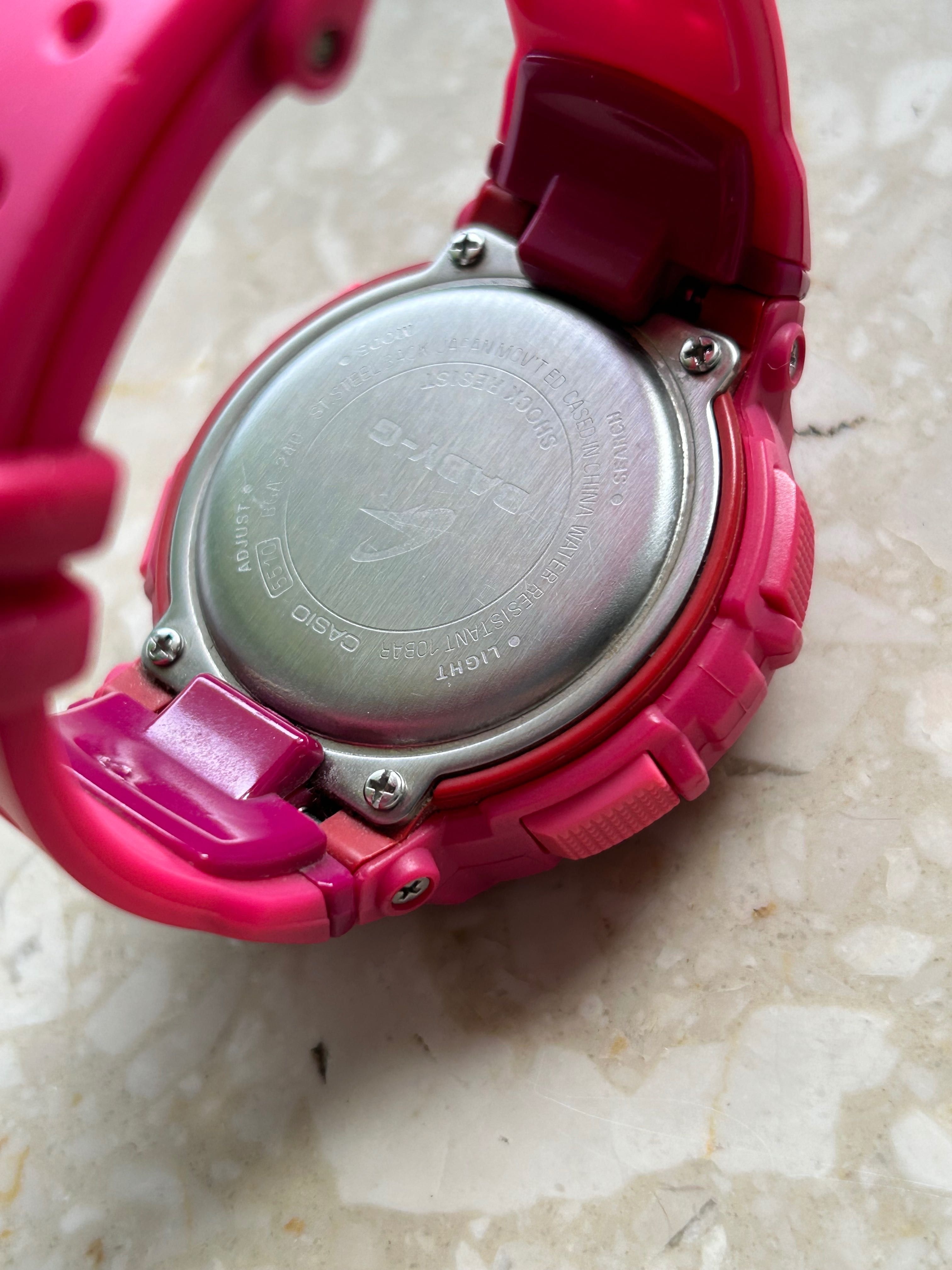 Zegarek Casio BABY-G  PROTECTION Różowy Jak nowy !!
