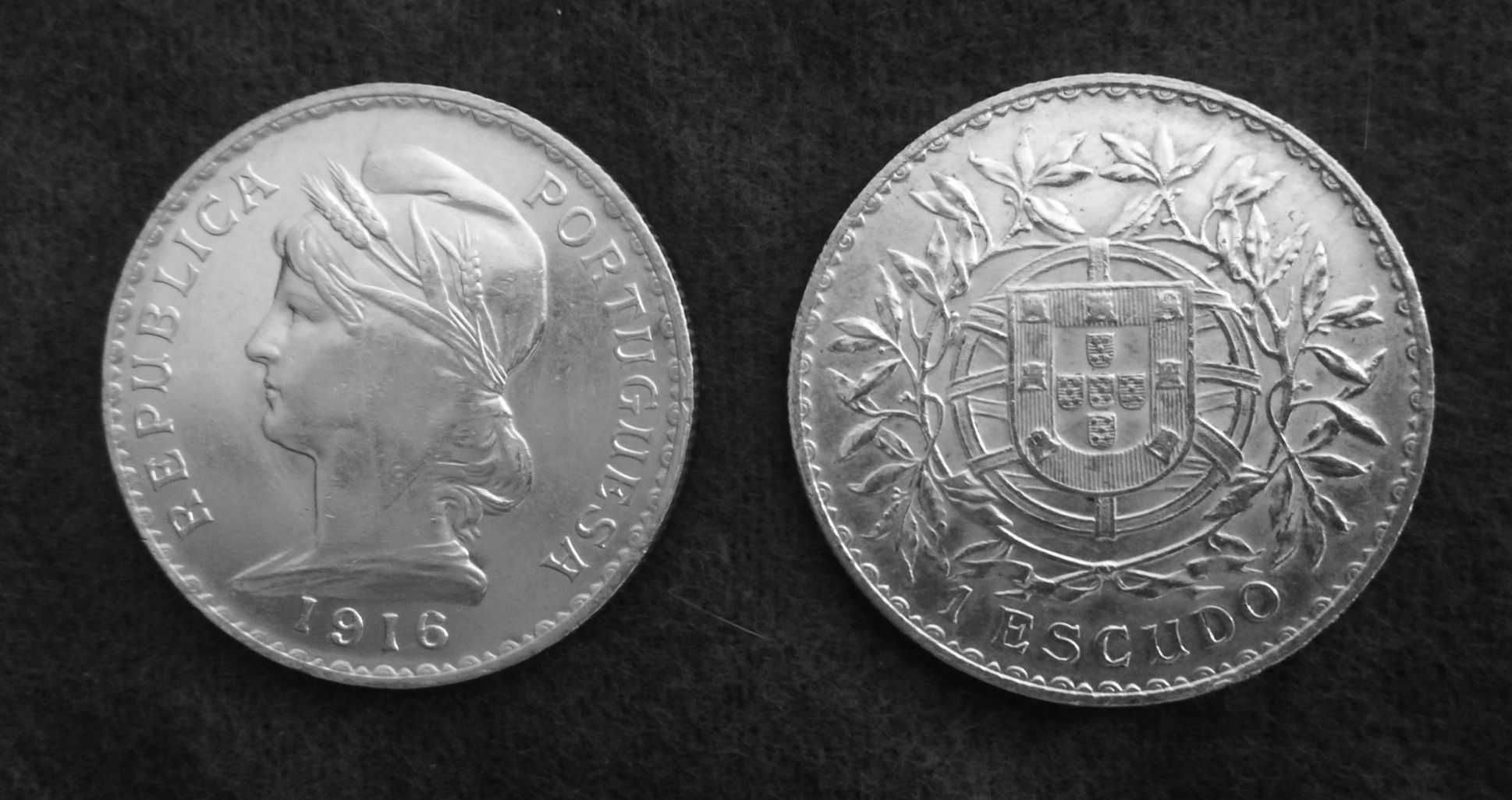 Moeda 1 Escudo 1916