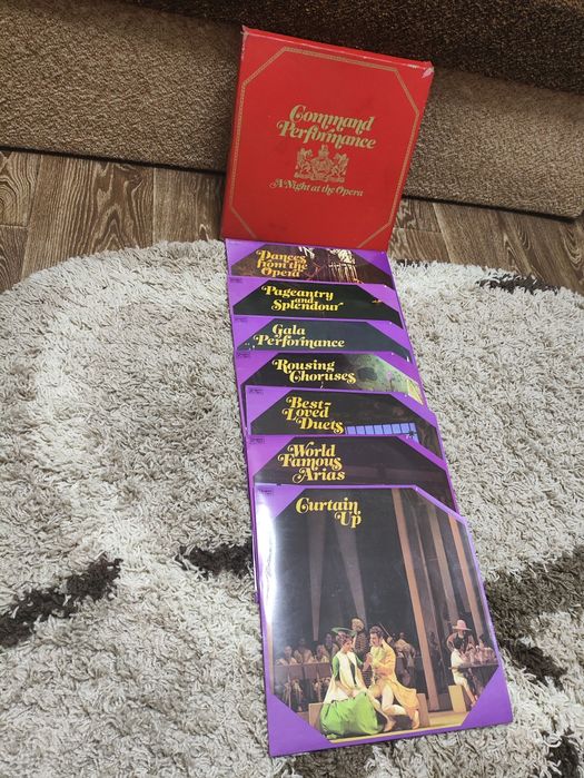Виниловые пластинки Gommand Performance. A Night at the Opera.