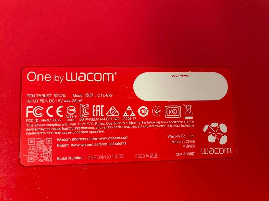 Pen Tablet One by Wacom