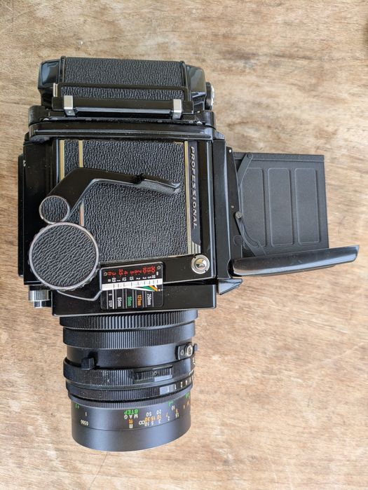 Mamiya RB67 pro + Mamiya sekor 140mm f4.5