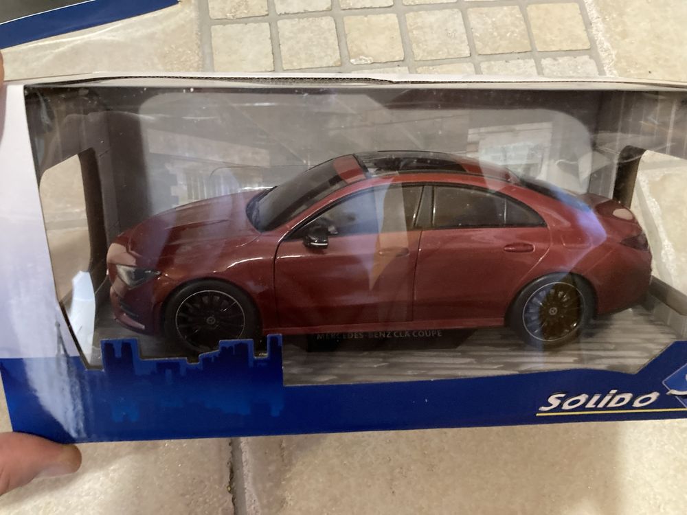 Mercedes-Benz CLA C118 Coupe AMG LINE - 2019, red Solido 1:18