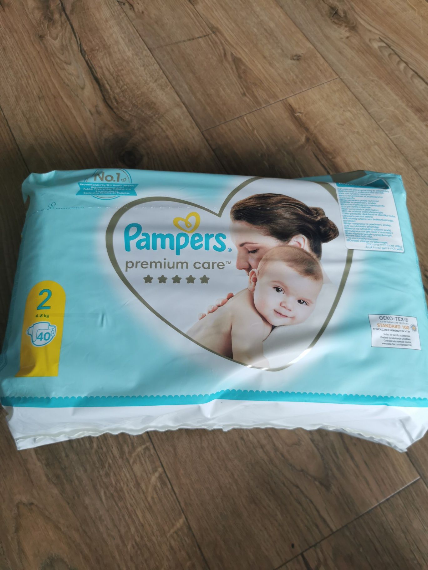 Pampersy premium care 1 i 2