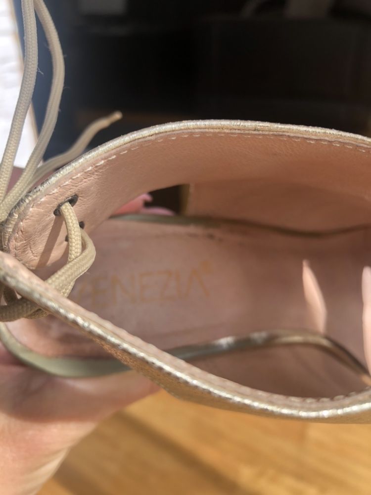 Sandały Botki open toe Venezia