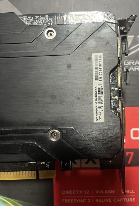 Відеокарта GTX 1060 6gb