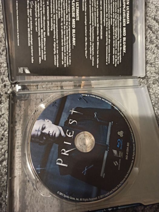Priest Ksiądz blu ray steellbok bez polskiego