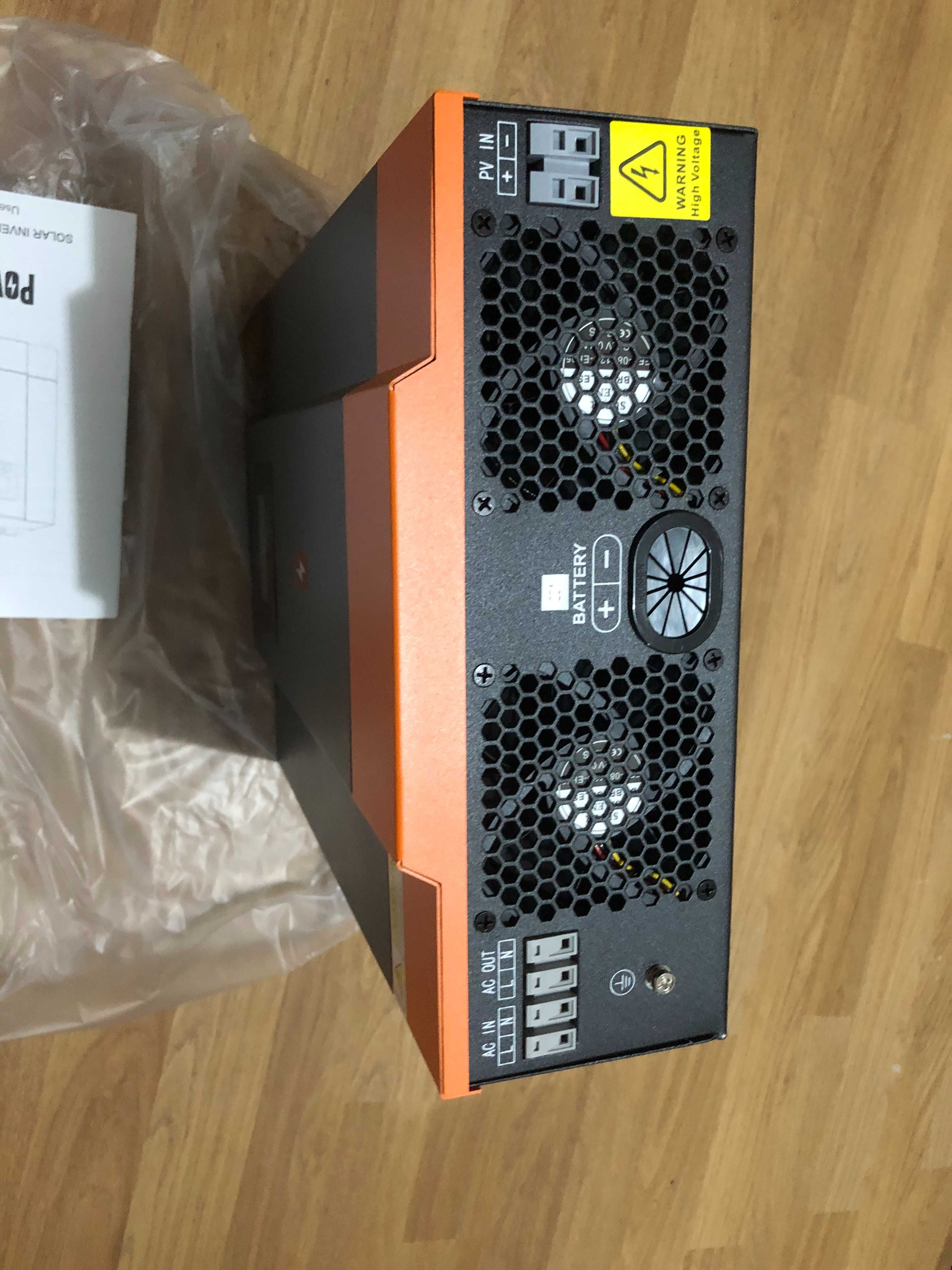 Гібридний інвертор POWMR Solar 3200W POW-HVM3.2H-24V,LiFePo4наявність1