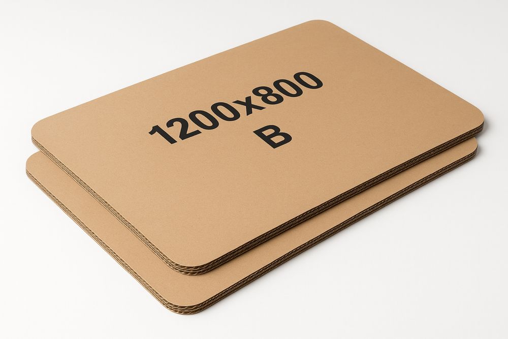 Гофрокартон 1200х800 КГ-2 круглий кут і без