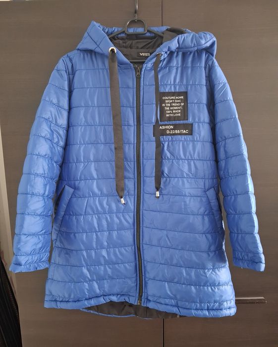 Kurtka przejściowa z kapturem rozm.L