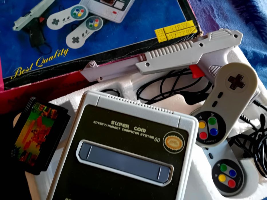 Super com jogo de video nes antigo funciona