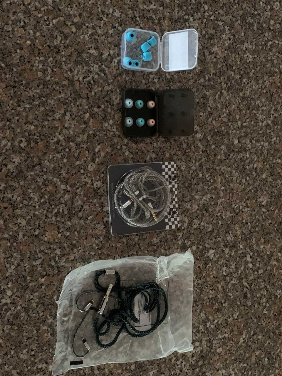 Kit de Acessórios para Auscultadores Intra-Auriculares