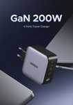 Ugreen Nexode X764 200W 4-Ports GaN Travel Charger EU